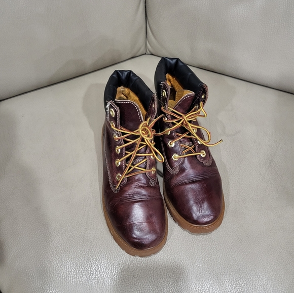 Timberland Big Boys Boots, Size 6, Color Brown Like New - Picture 5 of 7